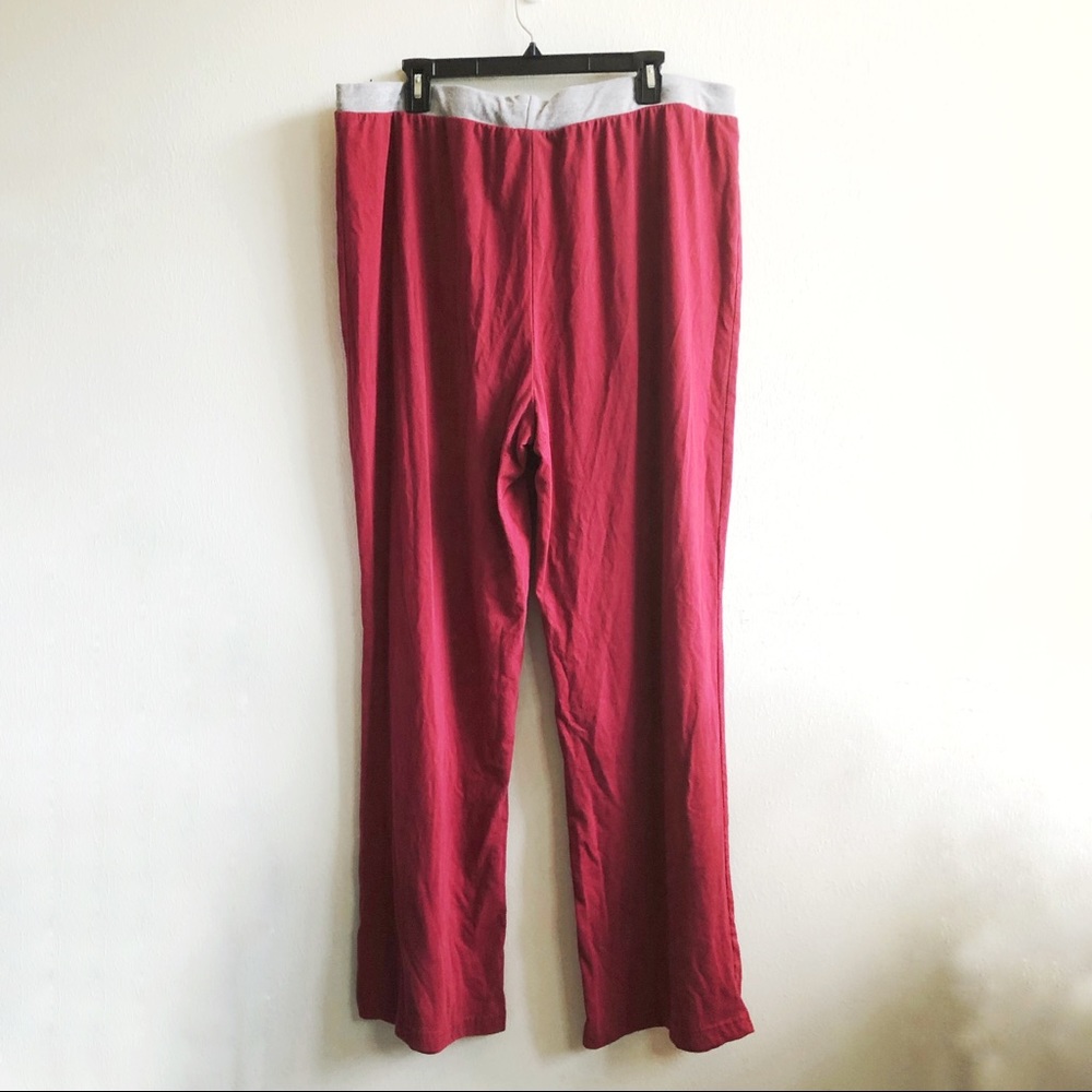 Universal Studios Harry Potter Gryffindor Lounge Pajama Pants 2XL Burgundy Gray - Picture 8 of 10